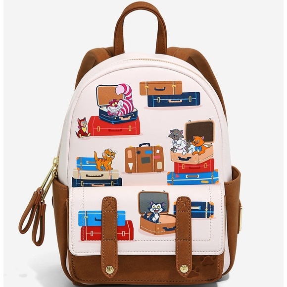 NWT Loungefly Traveling Cats mini backpack - Picture 1 of 16